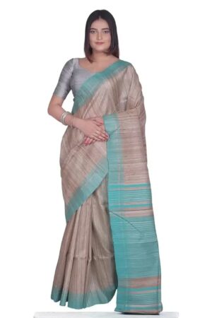 Tussar Ghiccha Silk Sarees