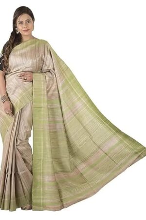 Tussar Ghiccha Silk Sarees